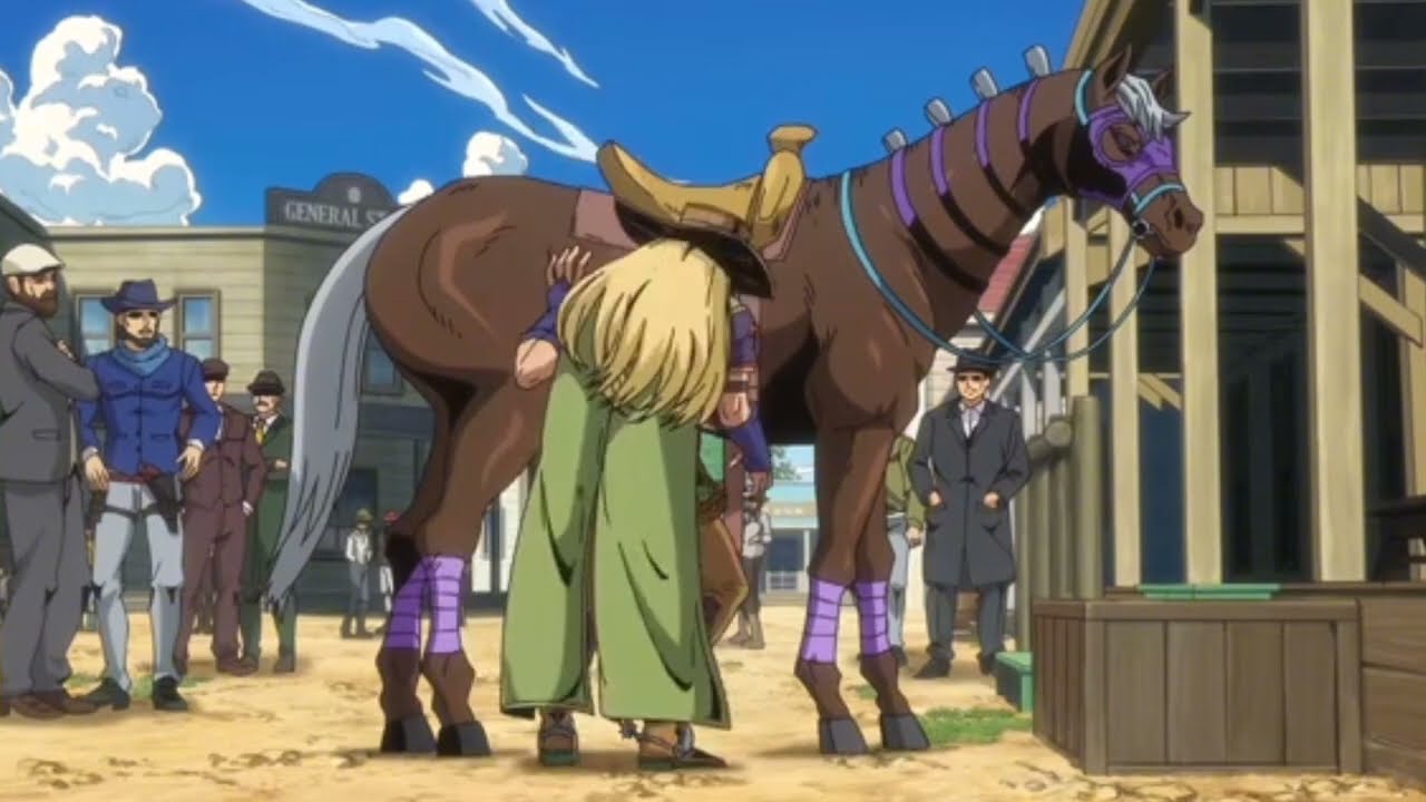 Moment Johnny Joestar Meet Gyro Zeppeli 