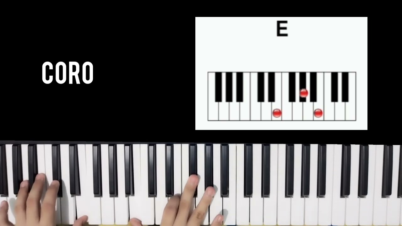 🎹 No soy huérfano - Tutorial de piano cover - Montesanto 🎹