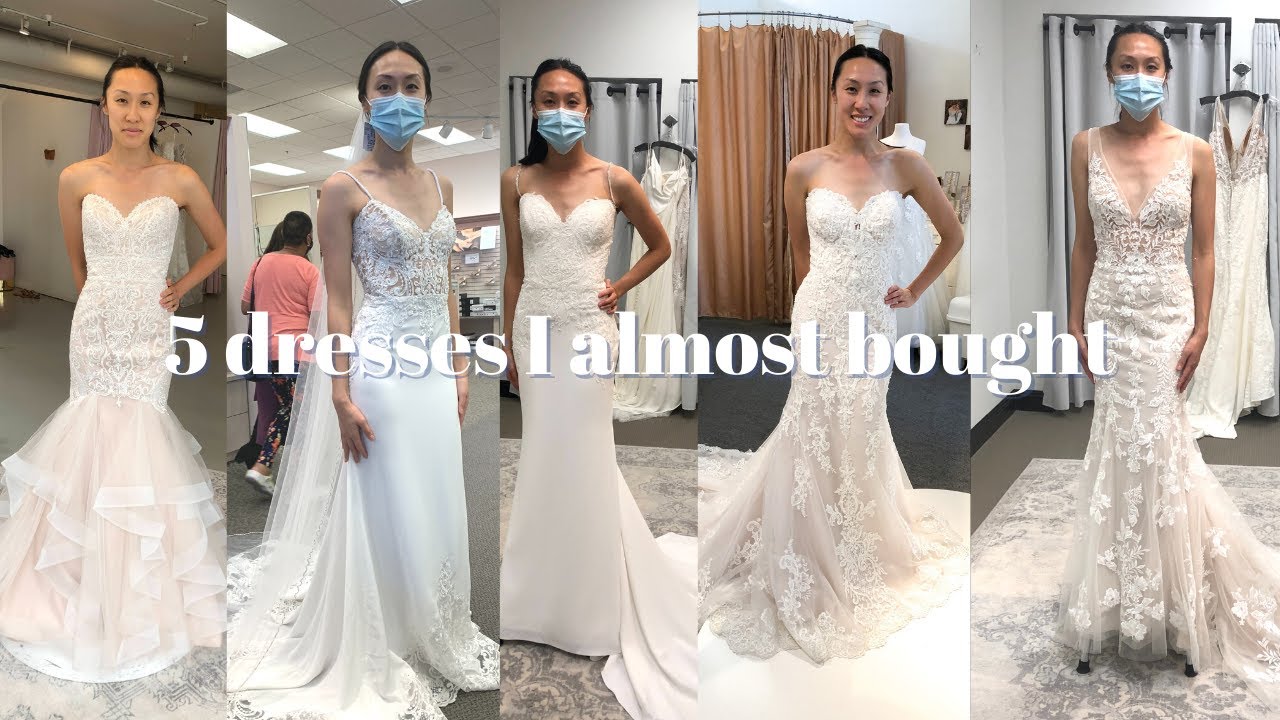 5 Wedding Dresses I Almost Bought | Cocomelody, Maggie Sottero, & David's Bridal