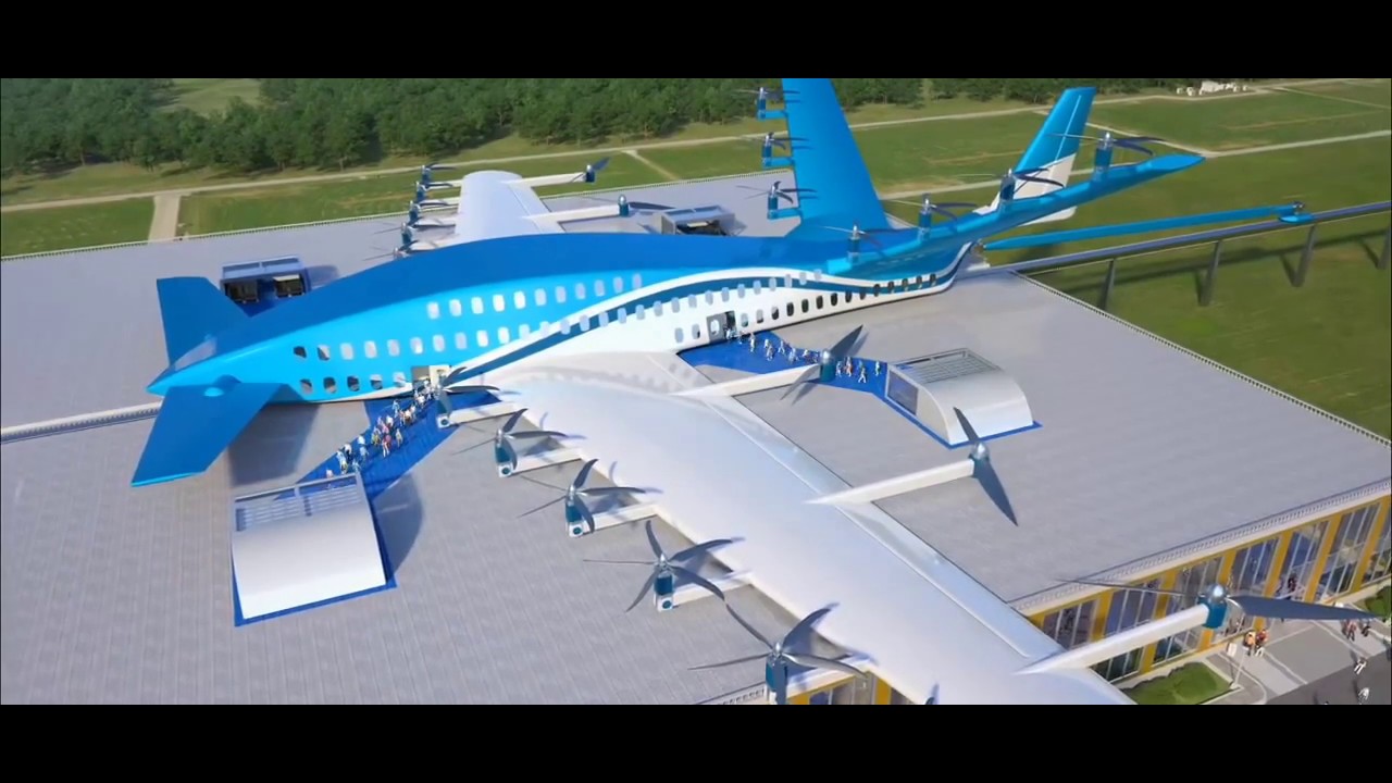 Amazing flying buses Gyroscopic Transport Concept