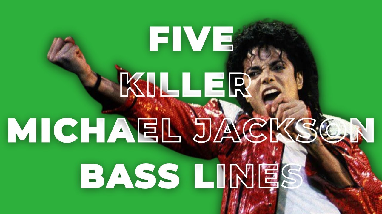 5 Killer Michael Jackson Bass Lines (From Easy to Hard) | FREE PDF