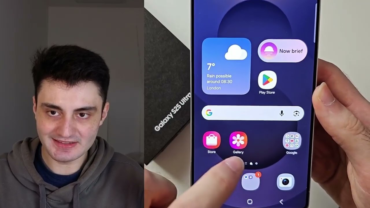 Как снять замедленное видео на Samsung Galaxy S25 Ultra