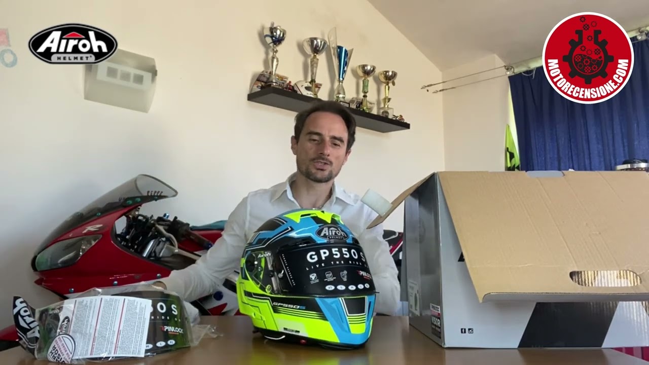 Test casco road /racing Airoh GP550S - tecnologia e cura del dettaglio alla portata di tutti!