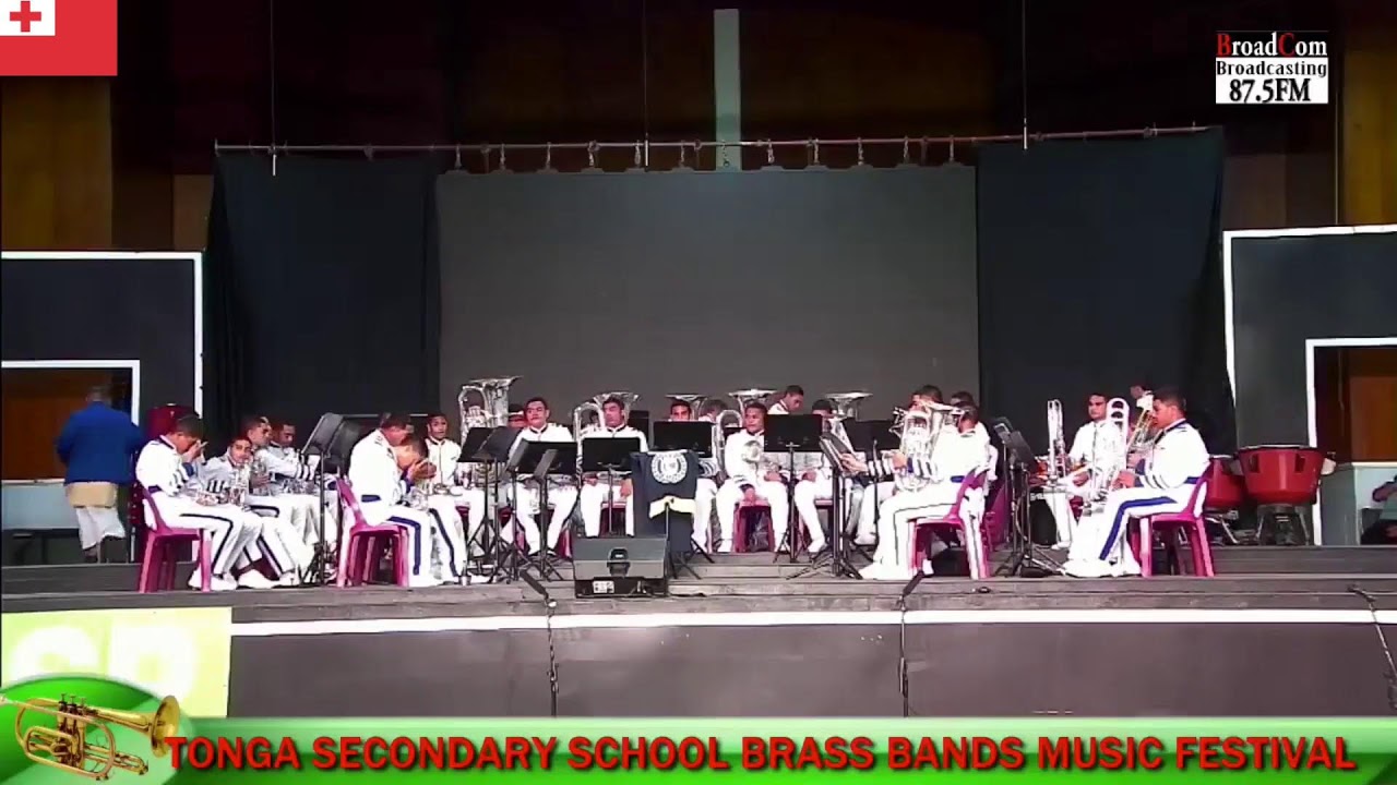 🇹🇴 Tonga Secondary Schools Brass Band Festival 🎷 Music Festival for Peace ❤️ Opening Night
