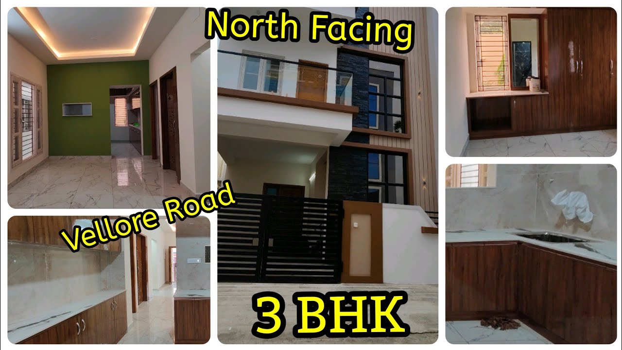ID 387 New 3 BHK House sale at Thiruvannamalai//Vellore Road// MH Real estate 