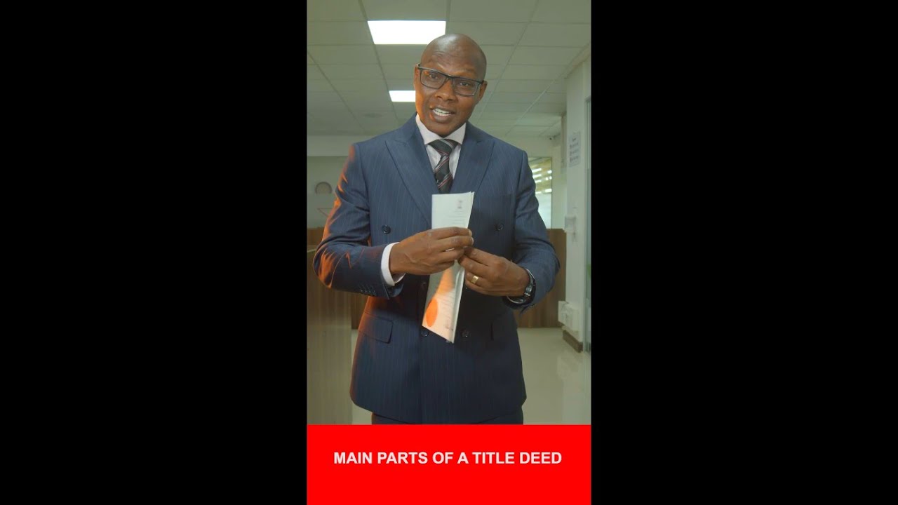 PARTS OF A TITLE DEED