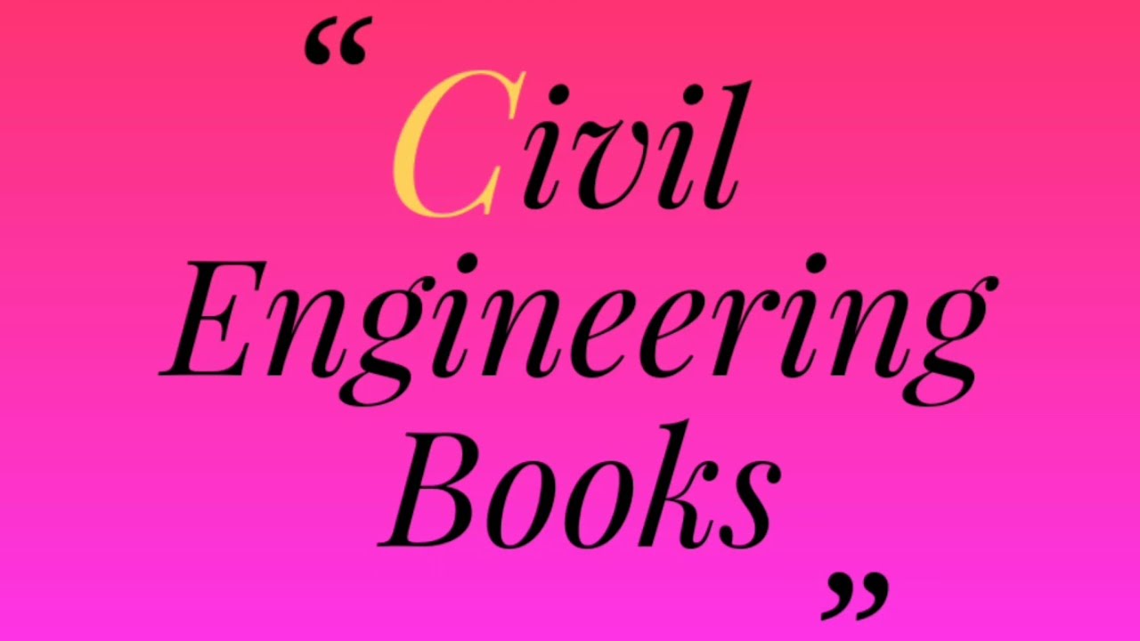 best Books for civil engineering  exams   ||  best civil engineering books for competitive exam