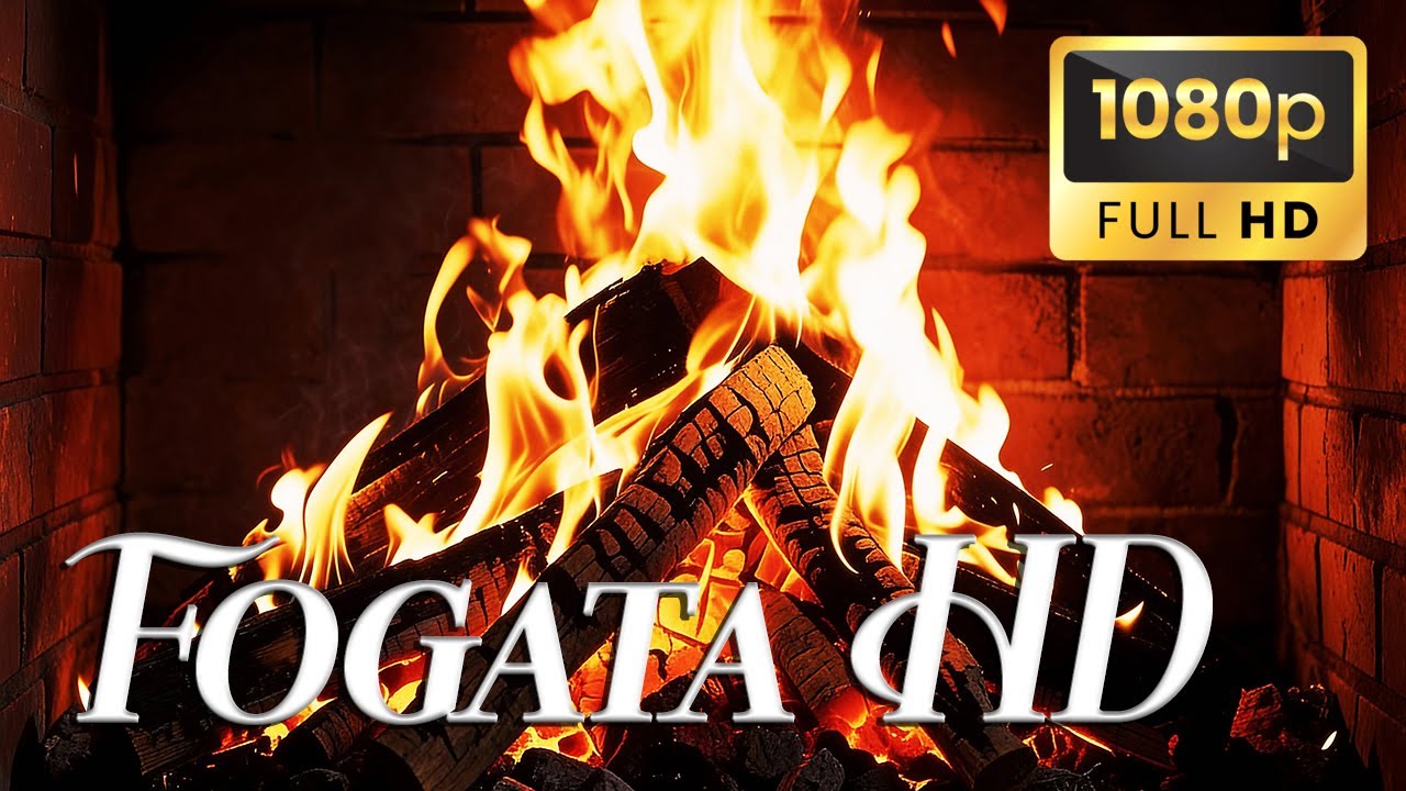 Fogata HD Acogedora 🔥 Sonido Real de Fuego Crepitante | Ambiente Relajante para Dormir y Relajarse
