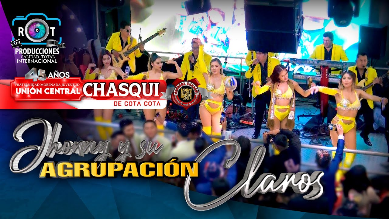 Jhonny y su Agrupaci&oacute;n Claros en Vivo | Morenada Uni&oacute;n Central Chasqui de Cota Cota | La Paz | 2024