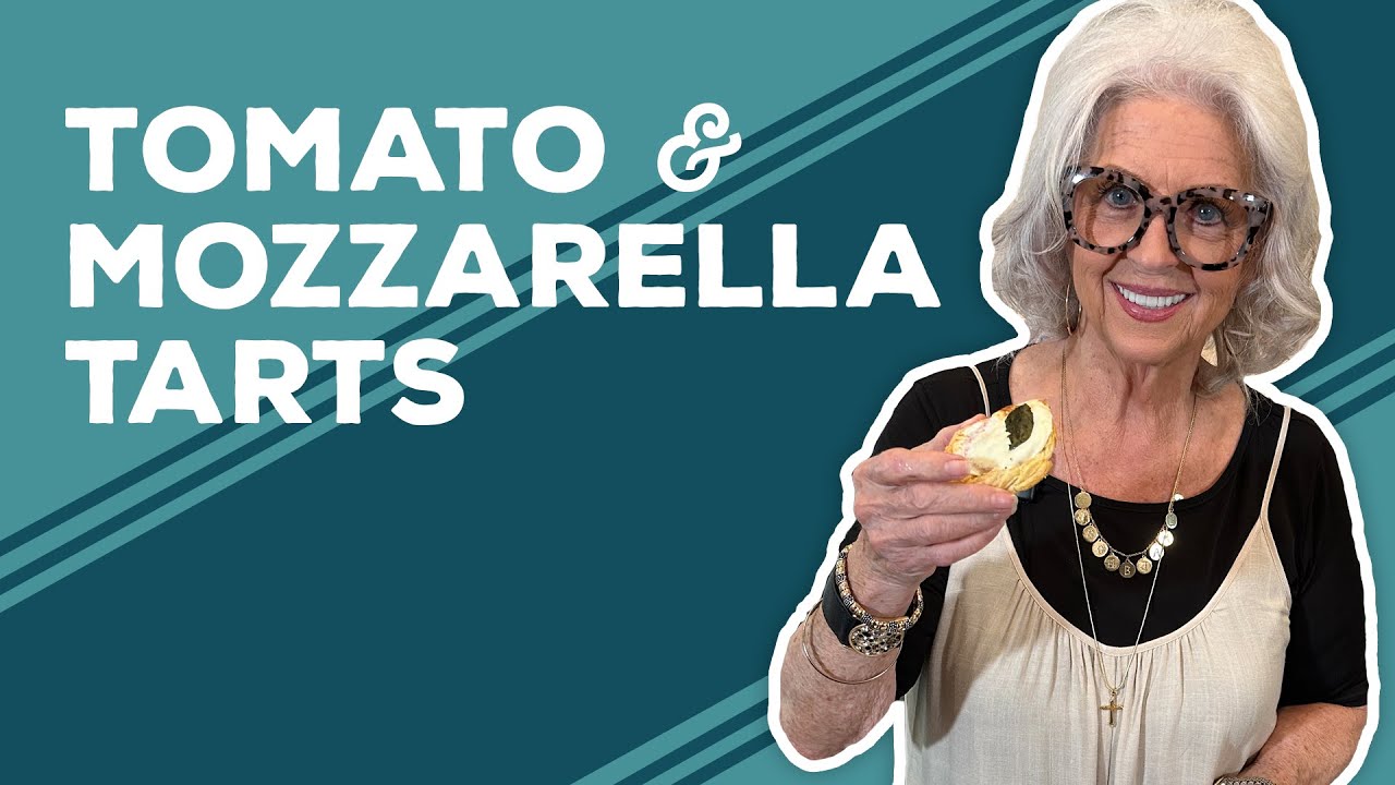 Love & Best Dishes: Tomato and Mozzarella Tarts Recipe | Puff Pastry Recipe Ideas