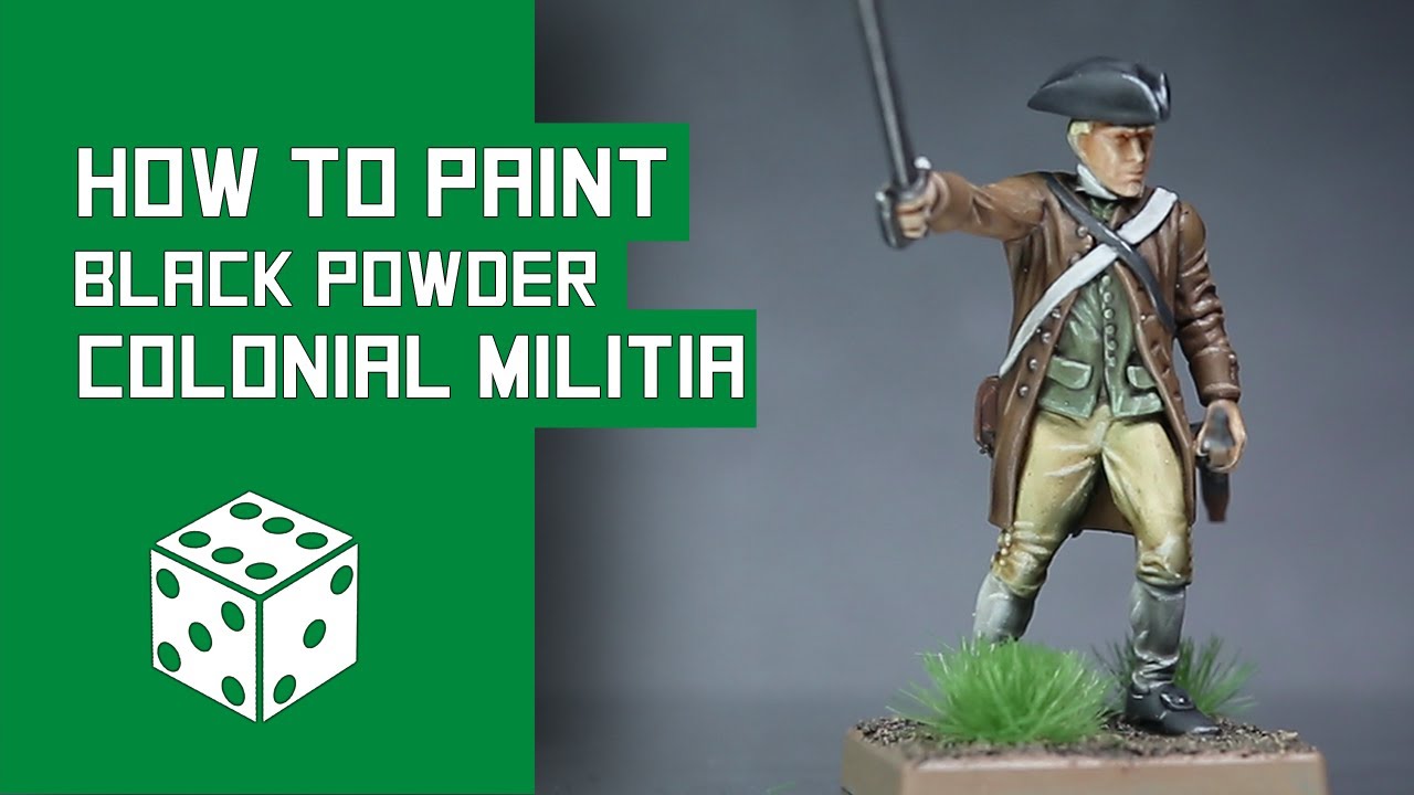 How To Paint Colonial Militia - Warlord Games Black Powder Tutorial