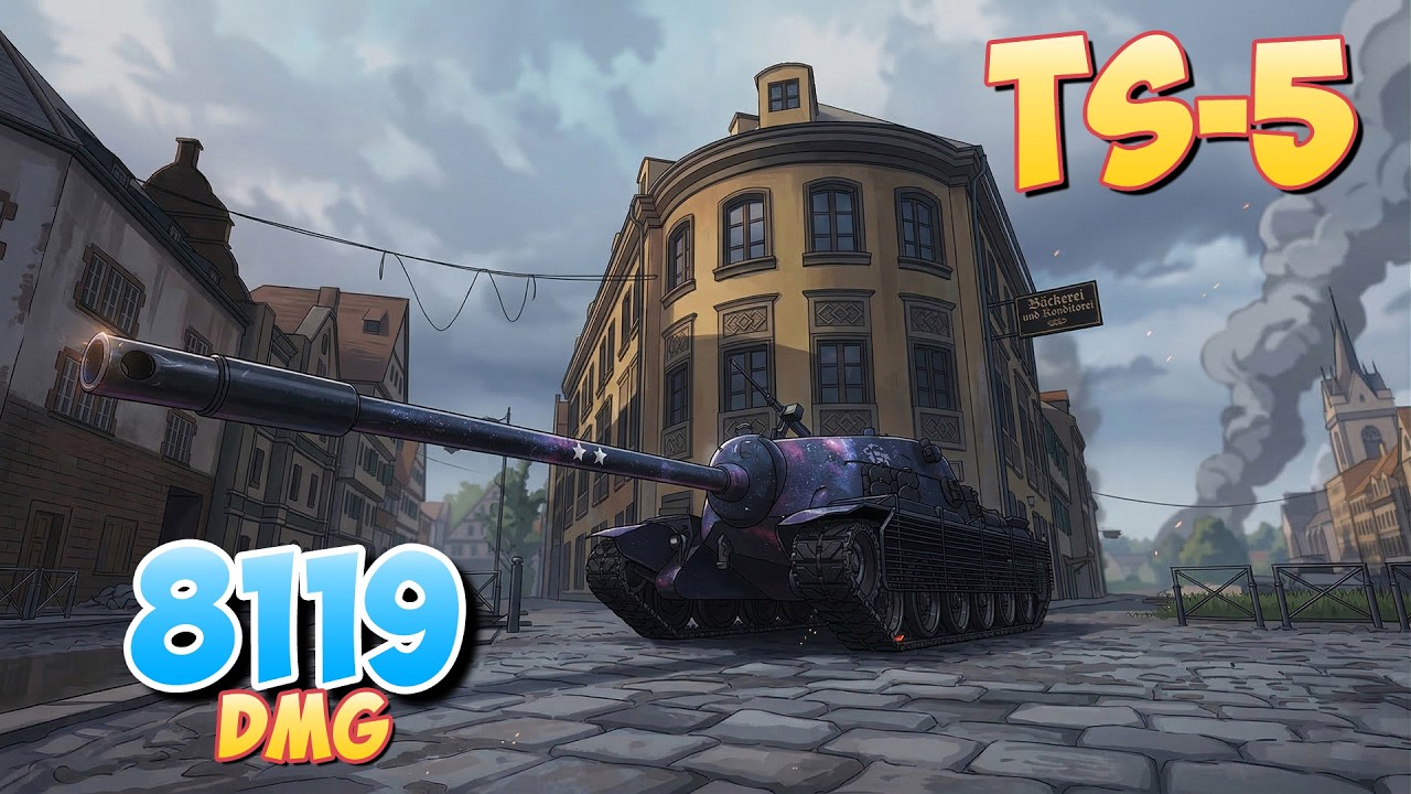 TS-5 - 8 Kills 8.1K DMG &bull; World Of Tanks