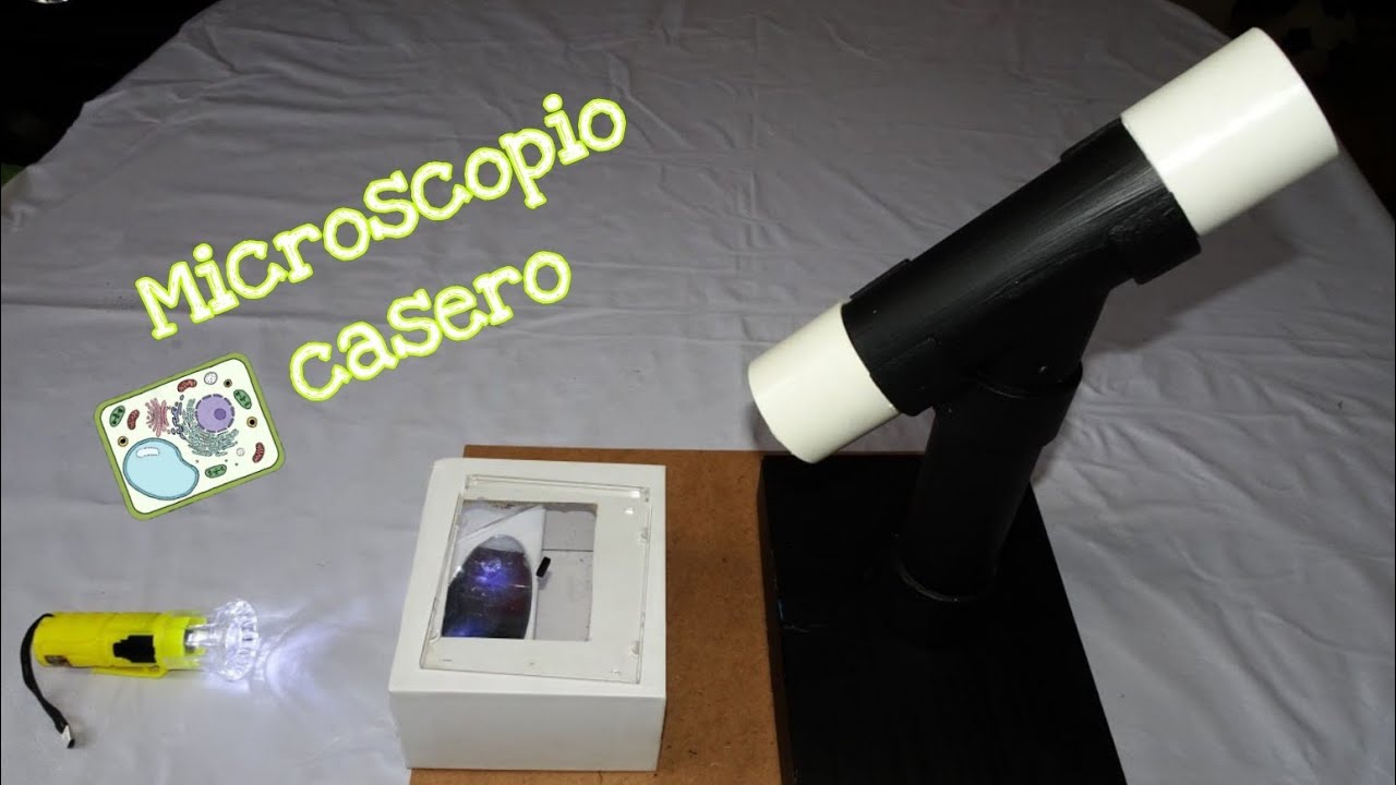 Como hacer un microscopio casero