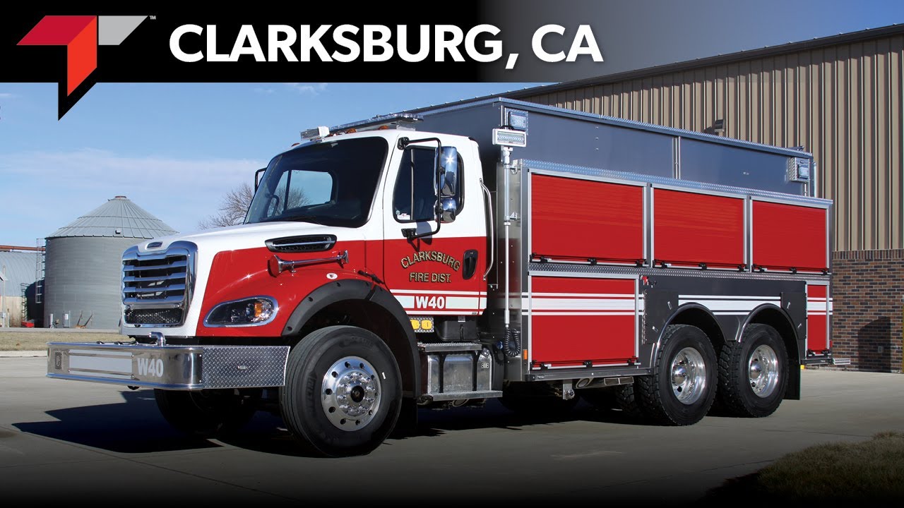 Clarksburg Fire Protection District Toyne Pumper Delivery Video