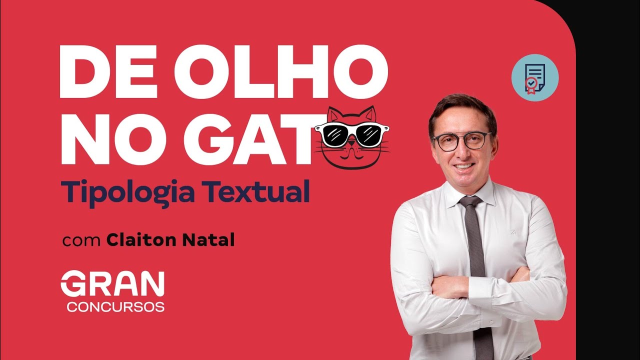 De olho no gato: Tipologia Textual