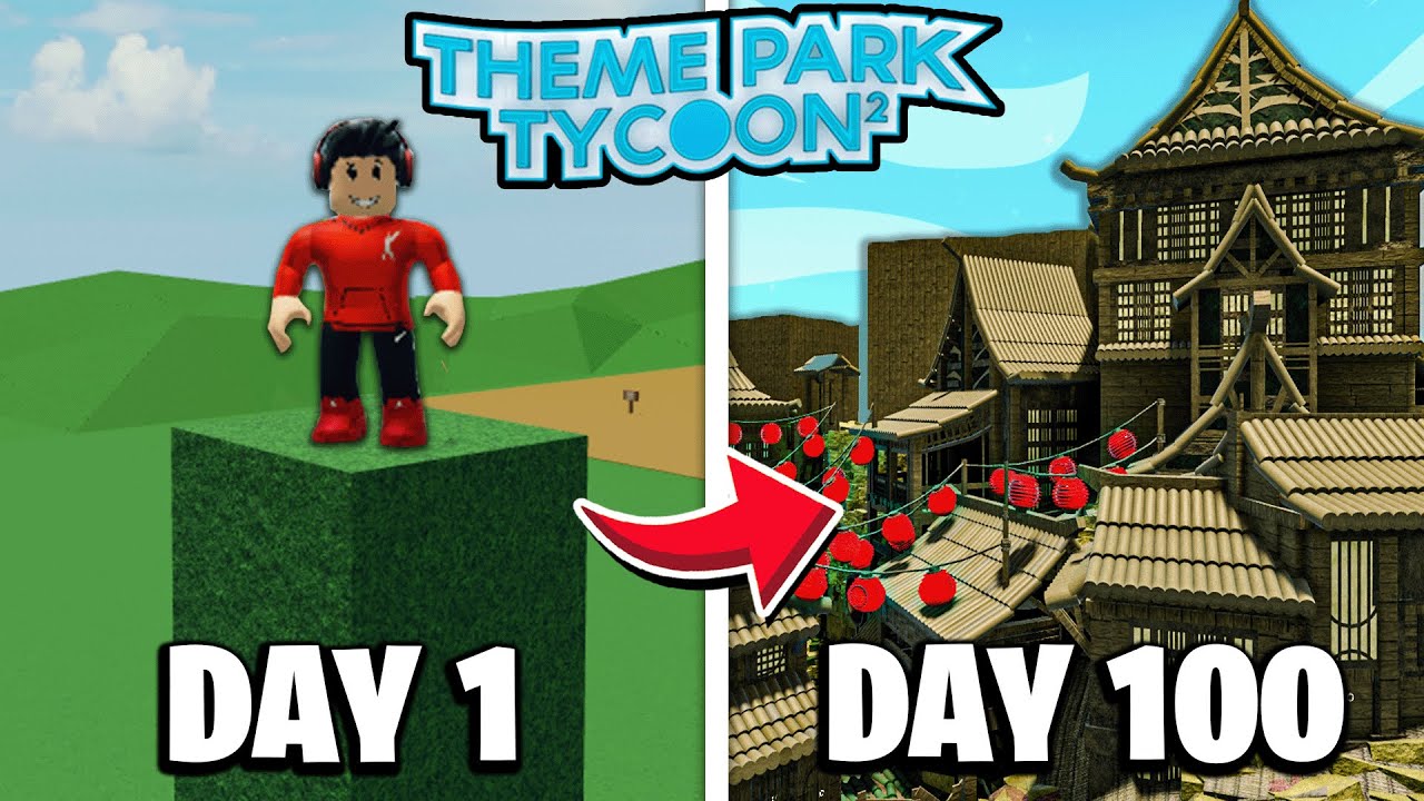 Я играл в Theme Park Tycoon 2 100 ДНЕЙ
