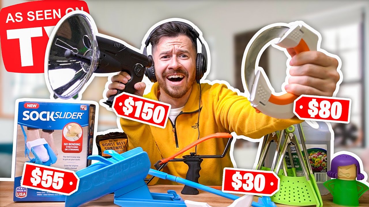 I Bought All The AS SEEN ON TV Products!!