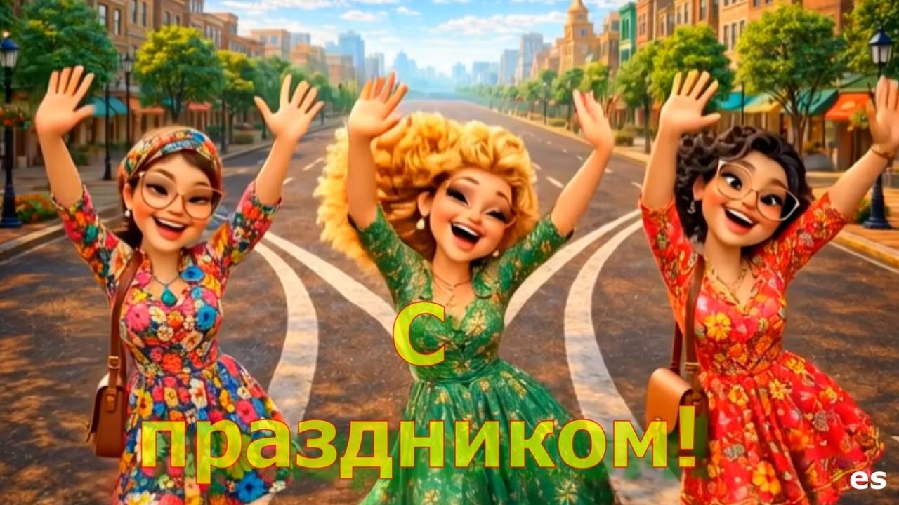 8 МАРТА! СУПЕР ПОЗДРАВЛЕНИЕ ДЛЯ ЖЕНЩИН! ГУЛЯЮТ ВСЕ!