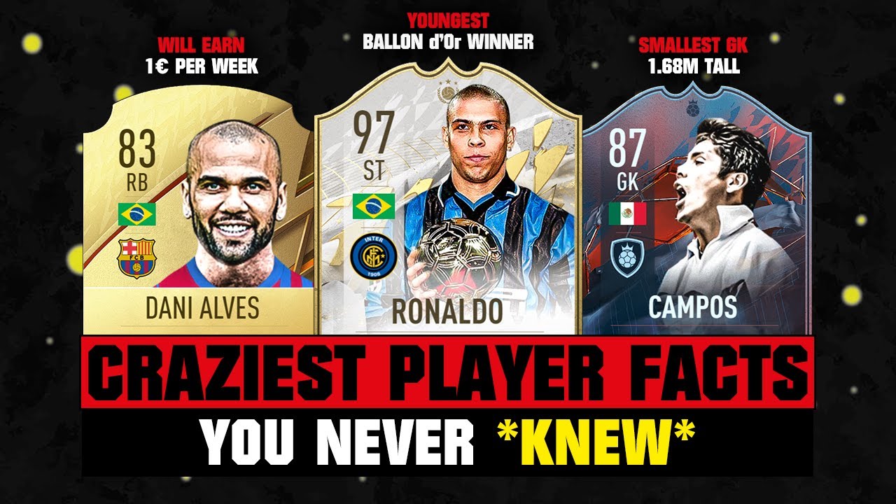 Craziest FOOTBALL PLAYERS FACTS You Never KNEW! 😵😲