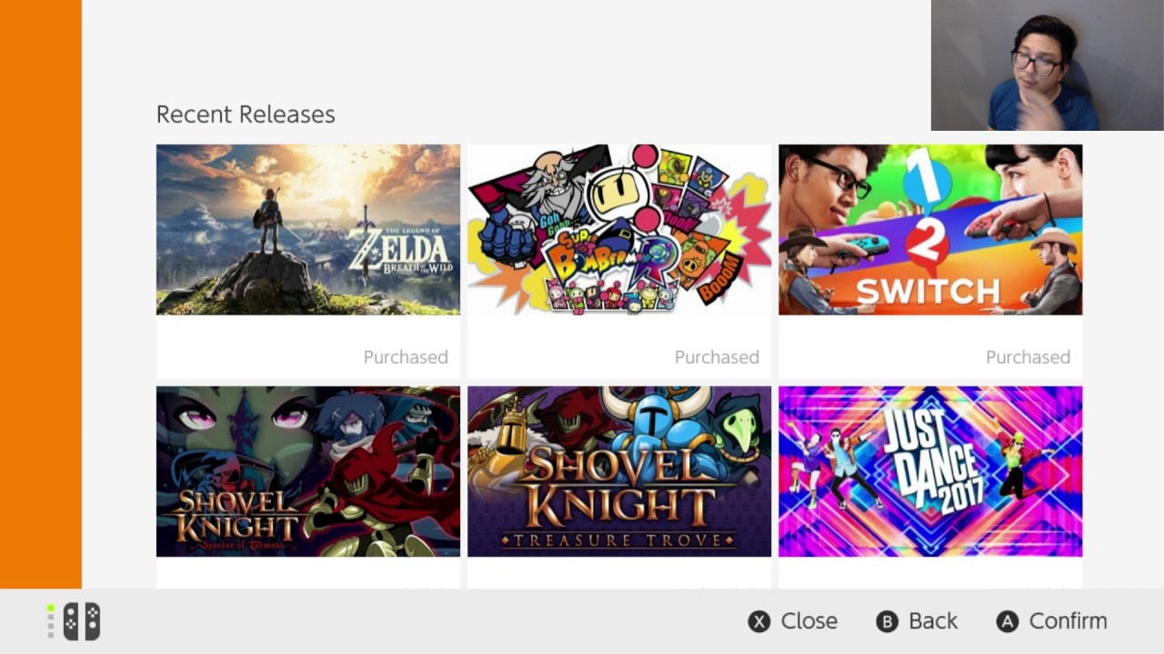 Nintendo Switch eShop ใช้งานยังไง