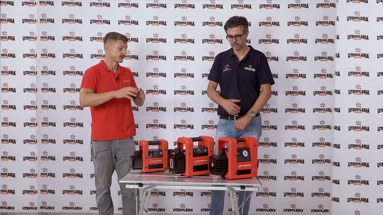 Pompe generazione vuoto per Pompe di calore e Condizionatori RoairVac Rothenbeger
