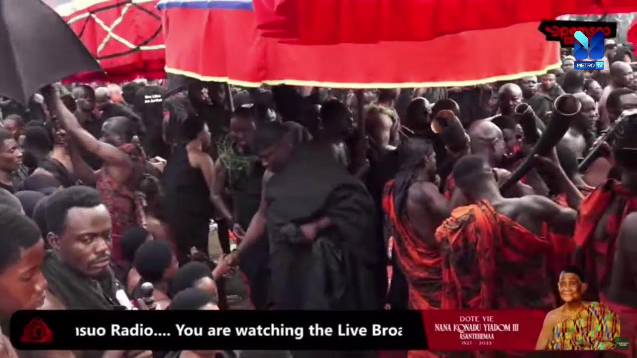 Asantehemaa's Royal Burial: Final Burial Rites of Nana Konadu Yiadom III