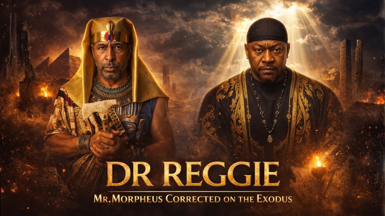 DR REGGIE,Mr morpheus corrected on the exodus 