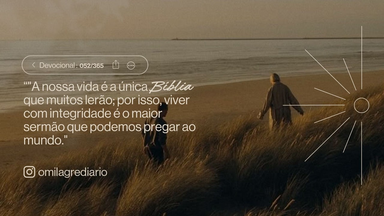 DEVOCIONAL/ORAÇÃO DO DIA - (21 | FEVEREIRO) - FABIOLA MELO - MILAGRE DIÁRIO 052/365