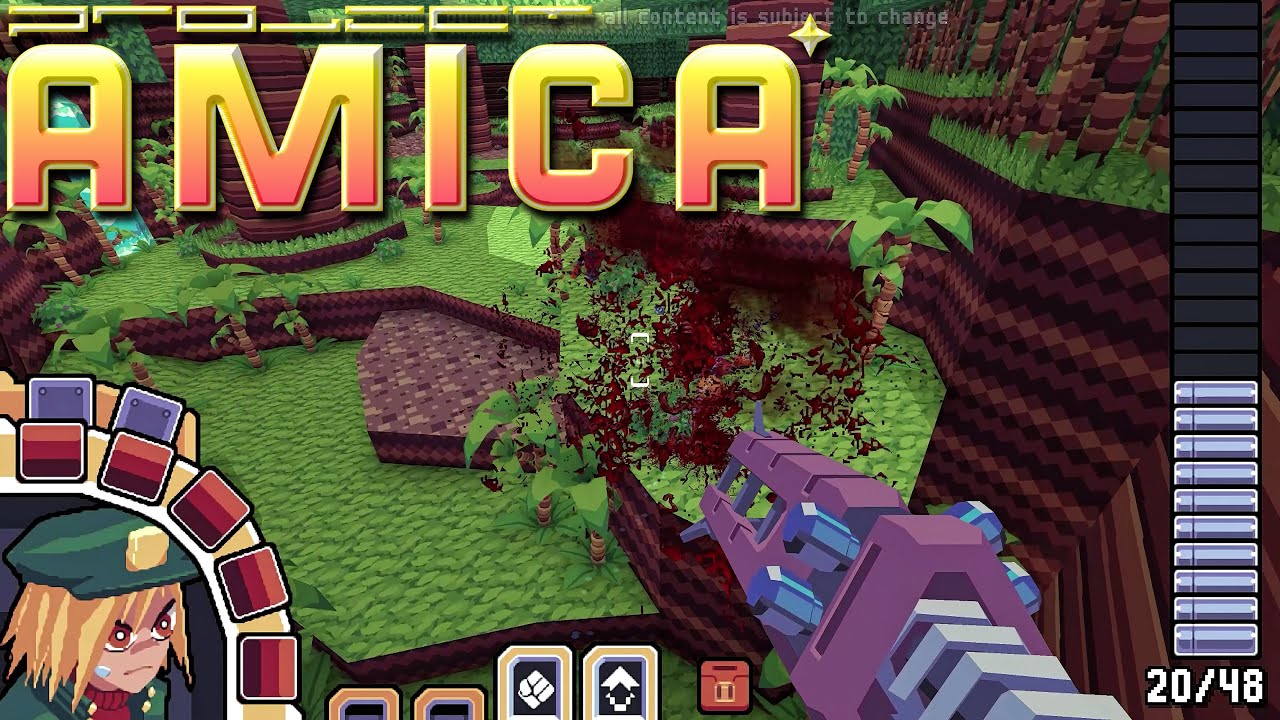 Project: AMICA Demo - GZDoom Total Conversion