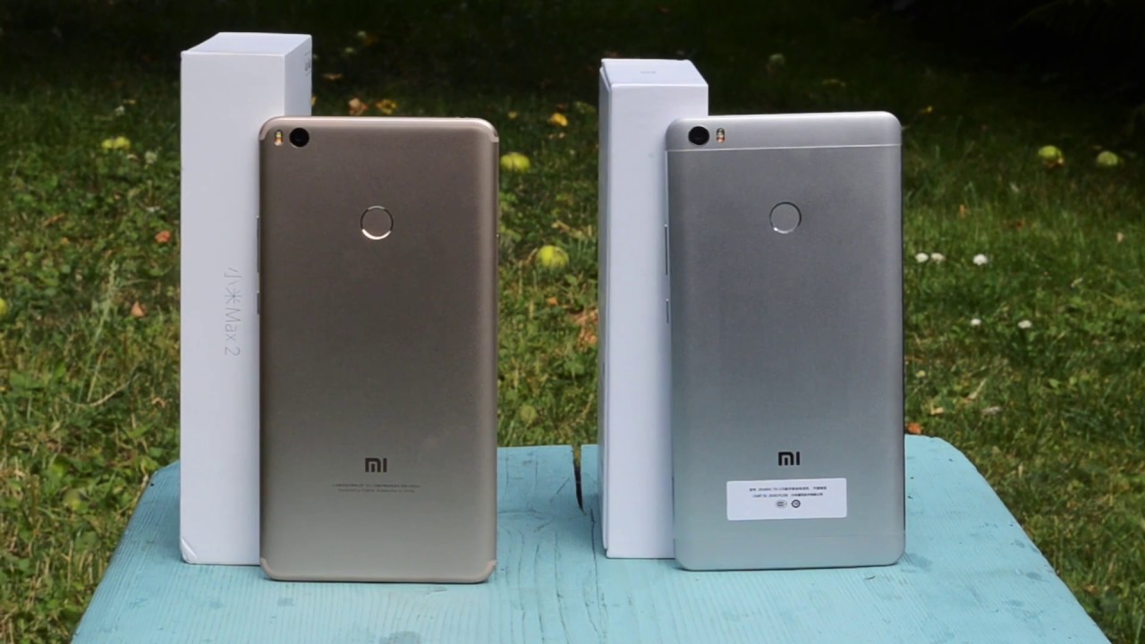 Xiaomi Mi Max 2 vs. Xiaomi Mi Max - Close look and Performance test