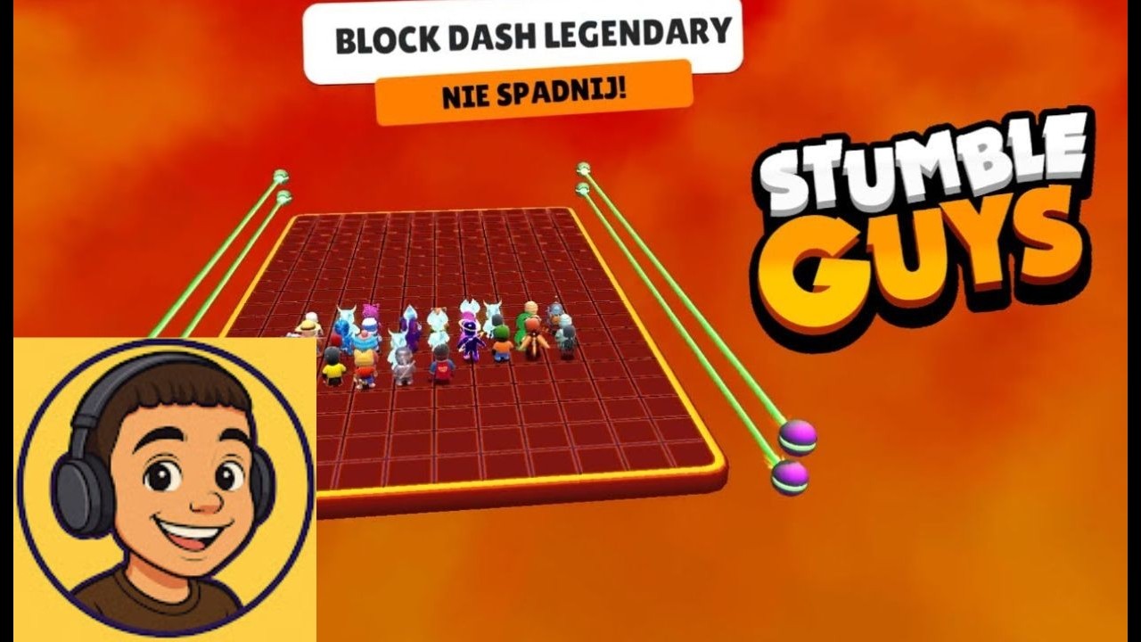Joguei o evento do Block Dash Lendário