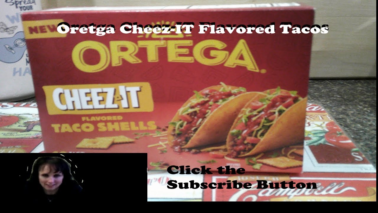 Superbowl Ortega Cheez IT Taco favored Shells made with beef