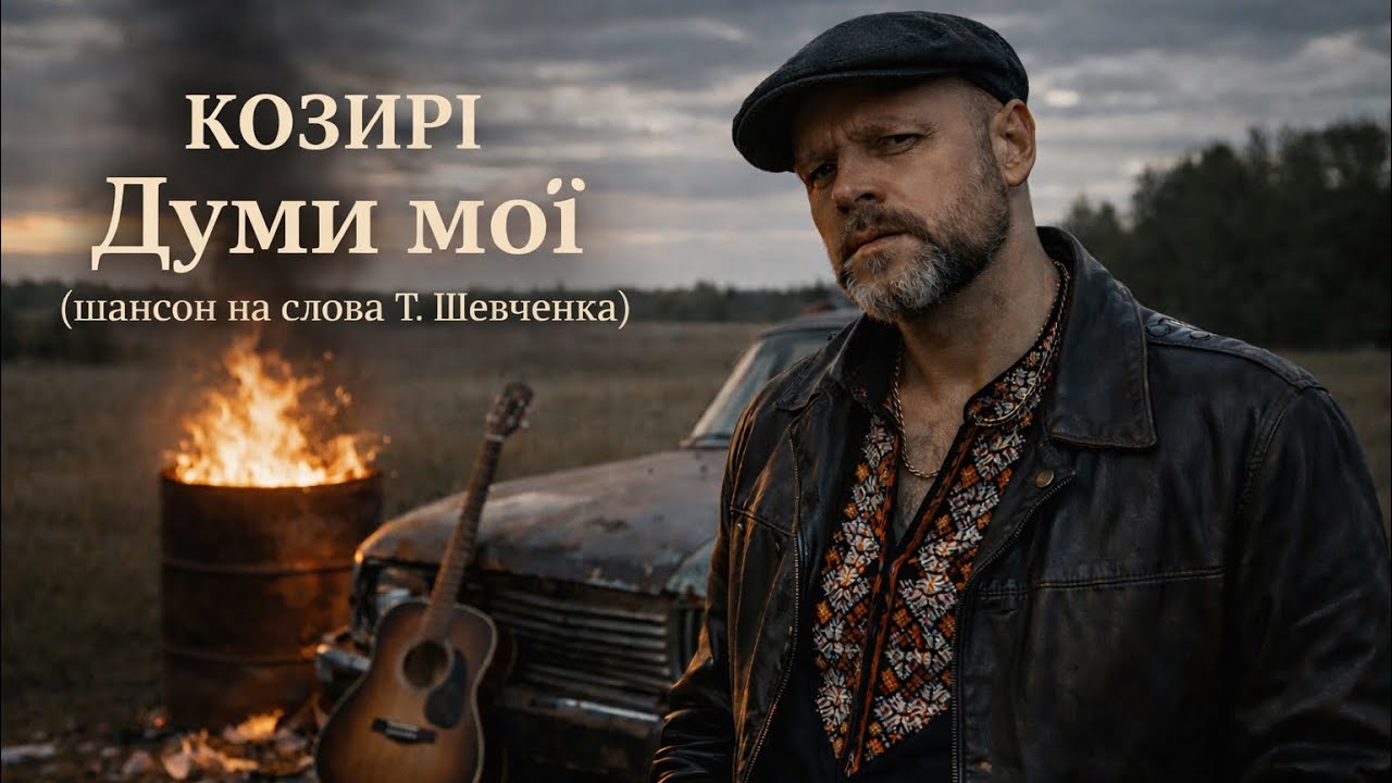 КОЗИРІ &mdash; &laquo;Думи мої&raquo;( український шансон на слова Тараса Шевченка)
