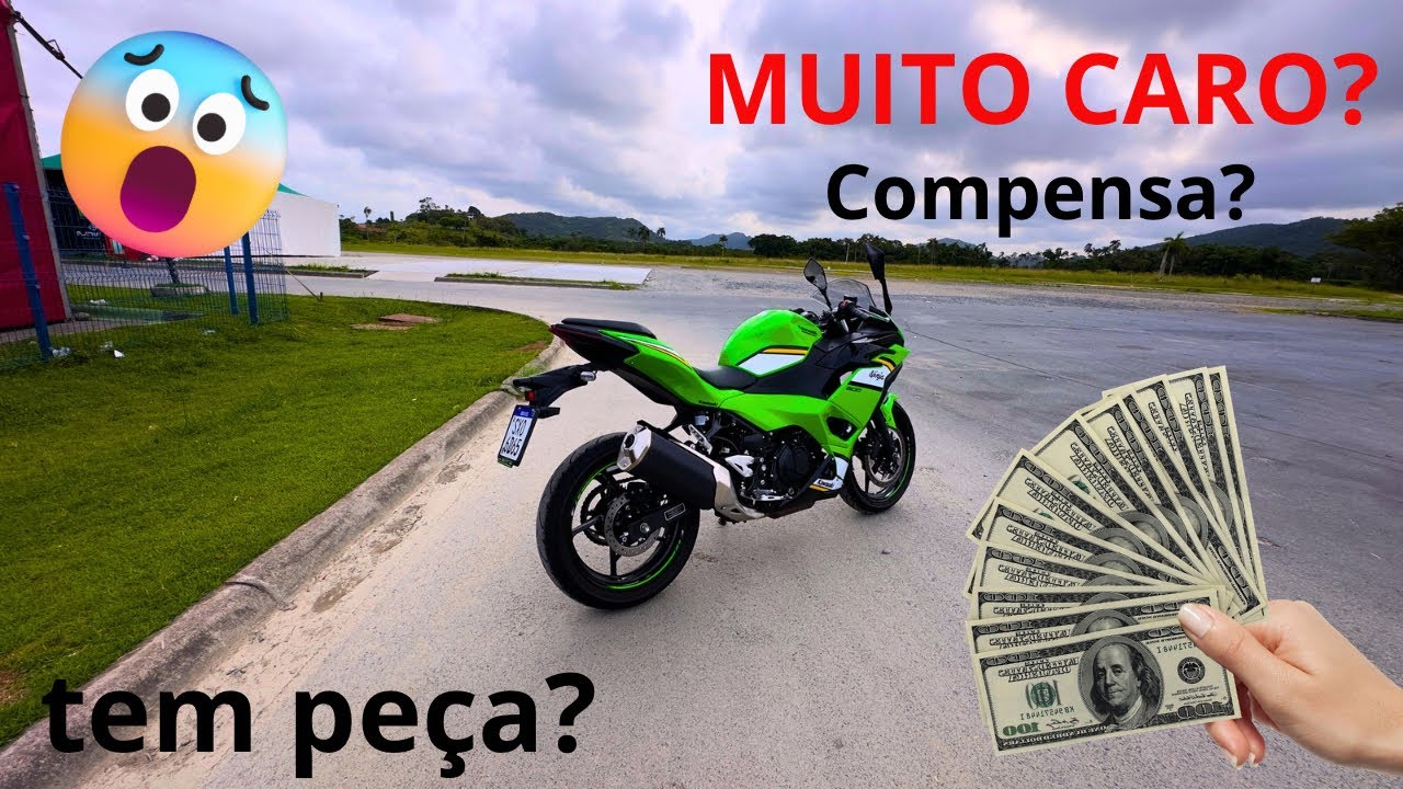 PRIMEIRO VÍDEO DO CANAL (minha experiência com a minha ninja 500 SE) 