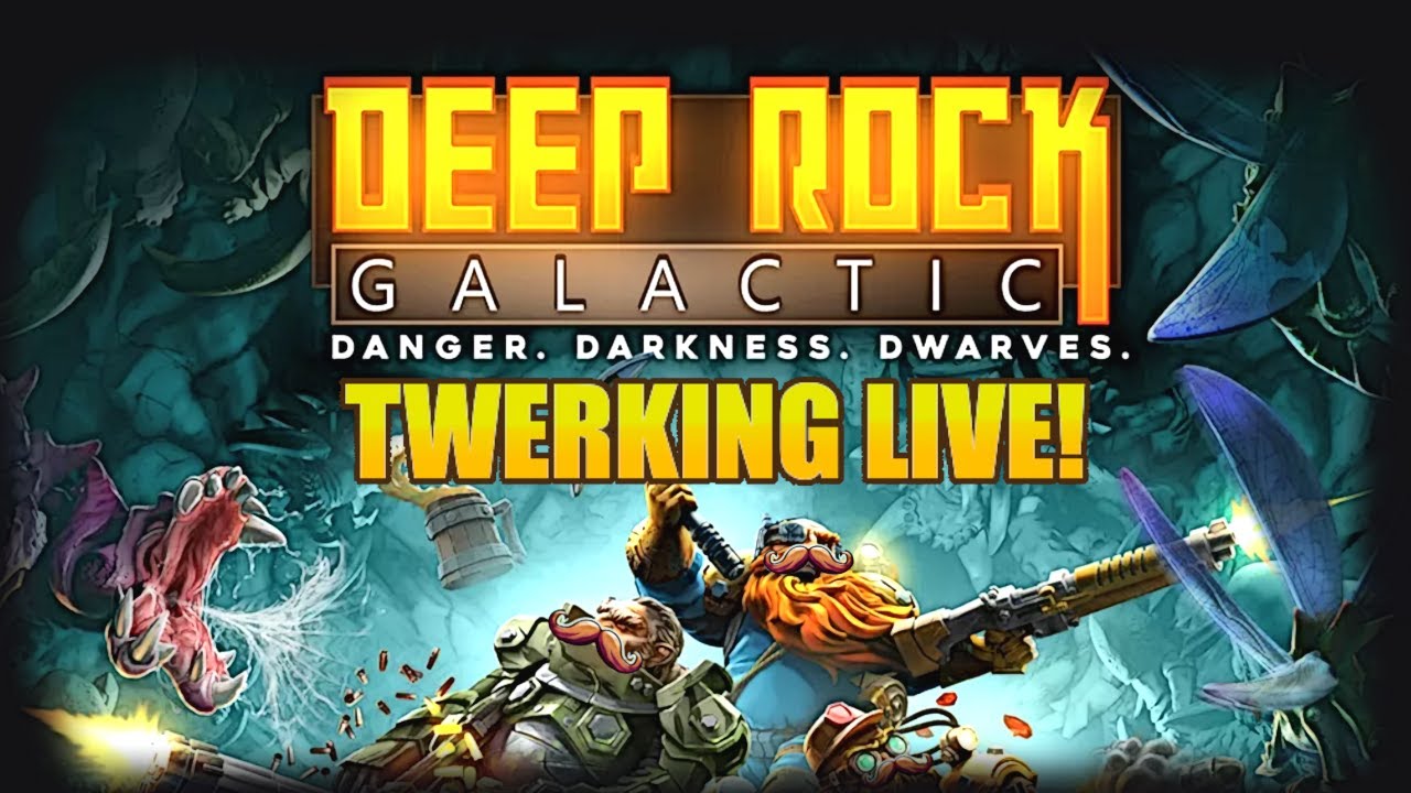 TWERKIN IN Deep Rock Galactic LIVE ⛏️ ROCK AND STONE!