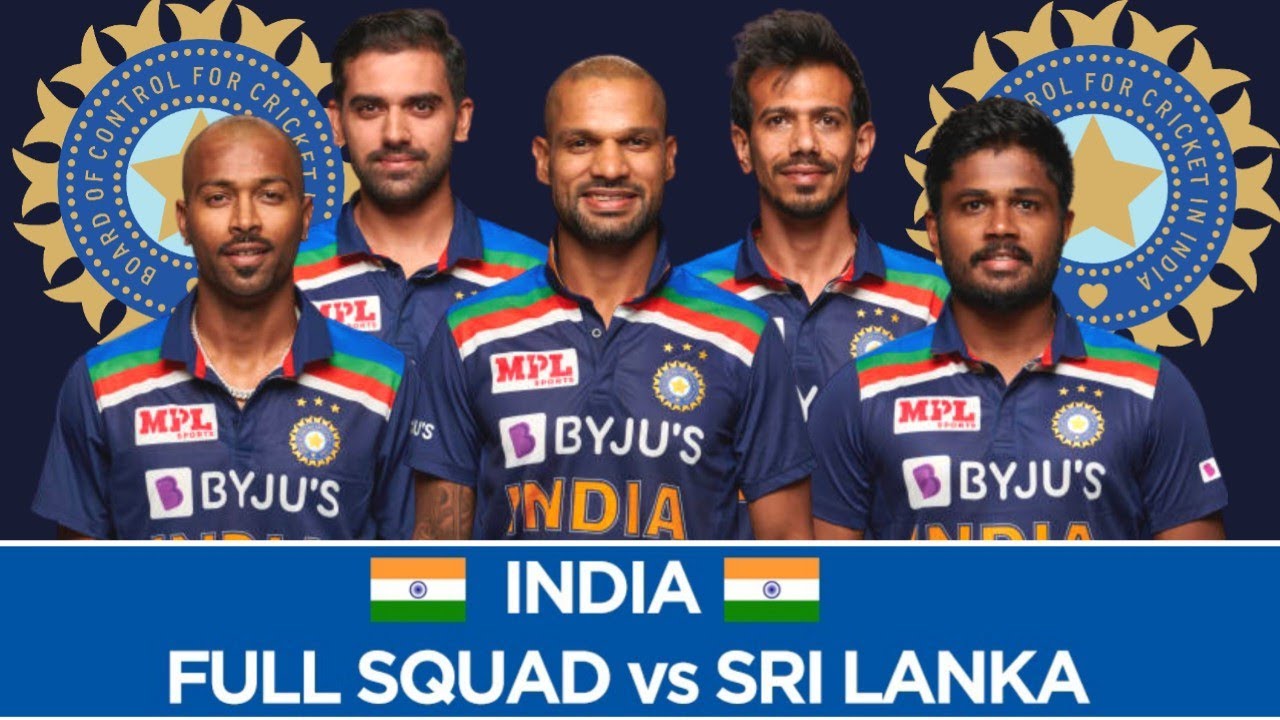 India Squad vs Sri Lanka 2021 | India Tour Of Sri Lanka 2021