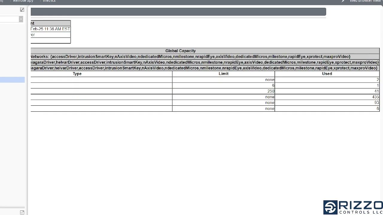 Niagara4: Checking License Consumption of Devices and Points