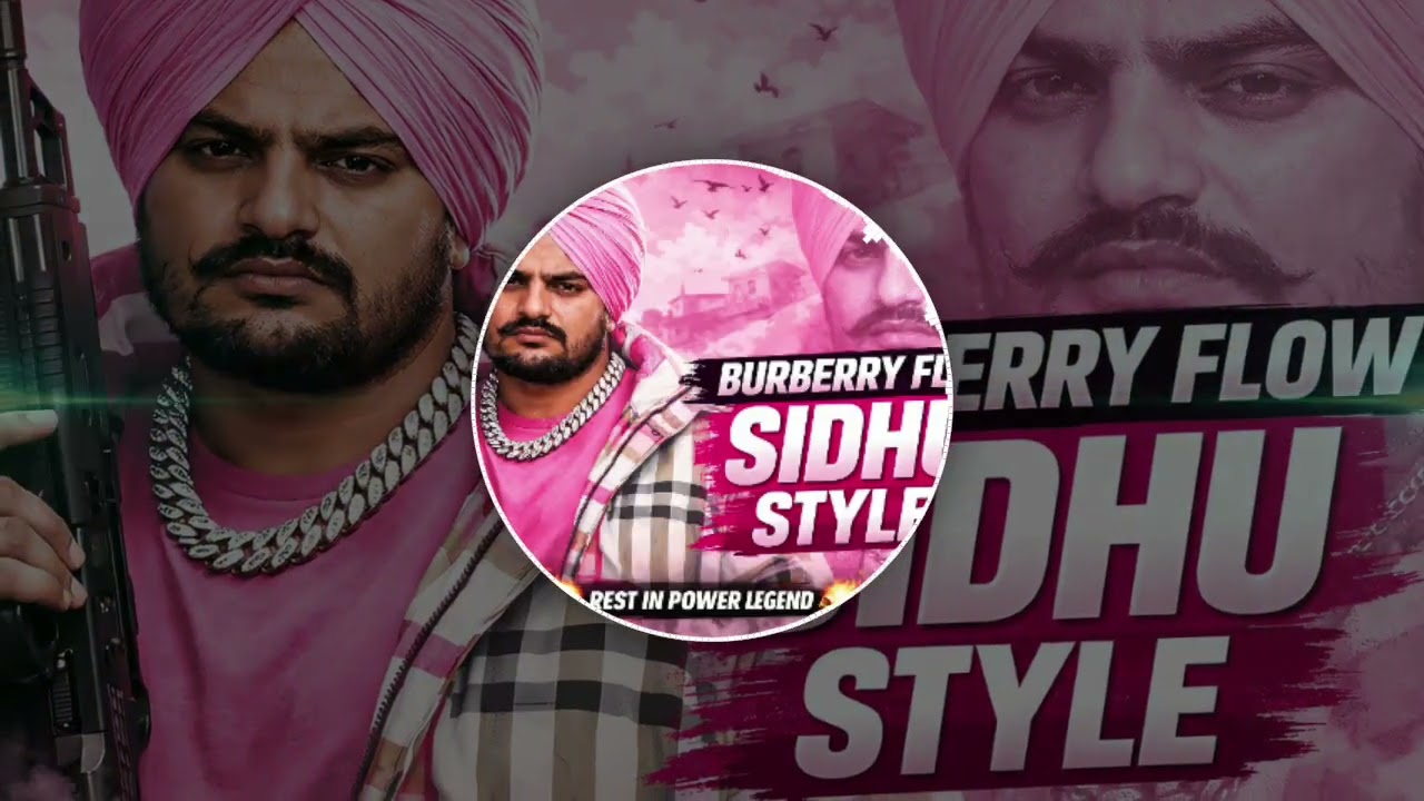 BURBERRY FLOW 🔥 Sidhu Moose Wala Inspired 🎶#siddu #muse #wala #new #viral #rap #hiphop #song #music 