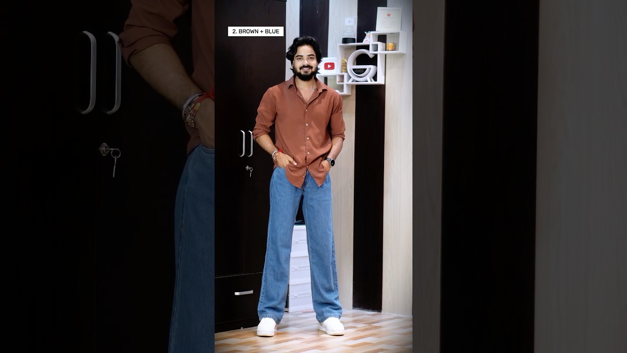Blue Jeans Matching Shirt | Blue Jeans combination #bluejeans #vaishalichaudharykhutail