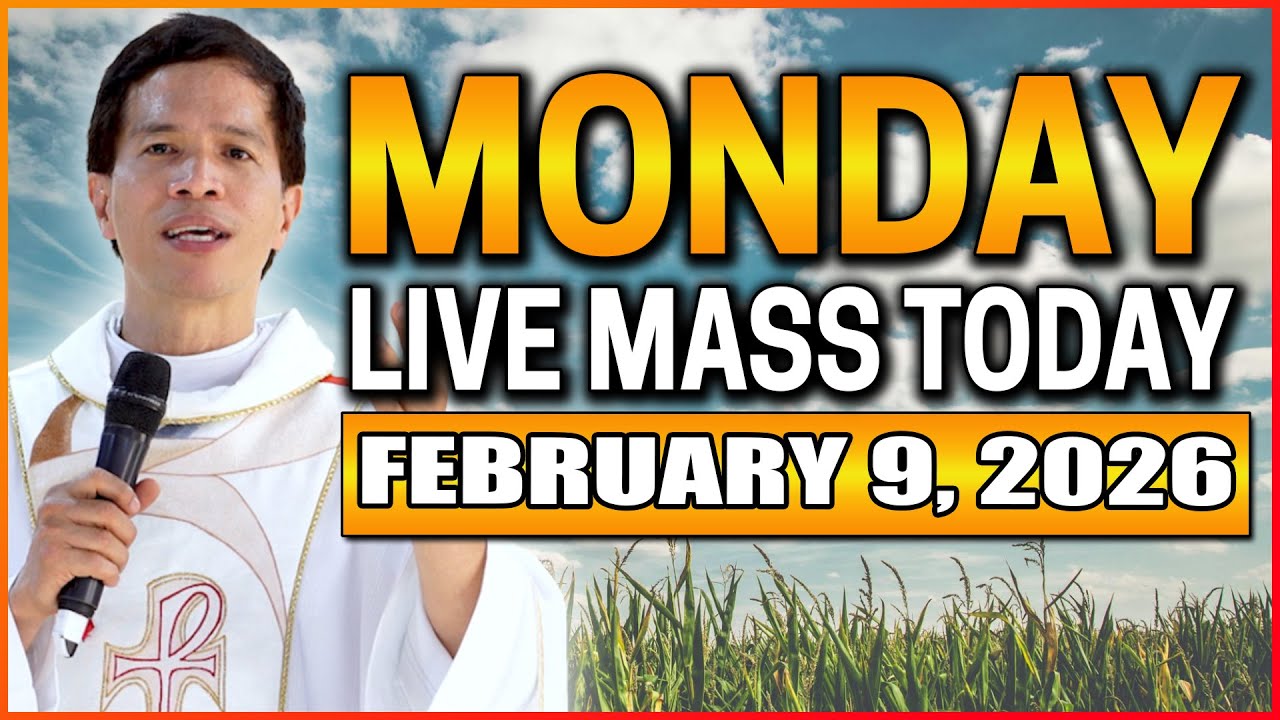 MONDAY FILIPINO LIVE MASS TODAY II FEBRUARY 9, 2026 II FR. FIDEL ROURA