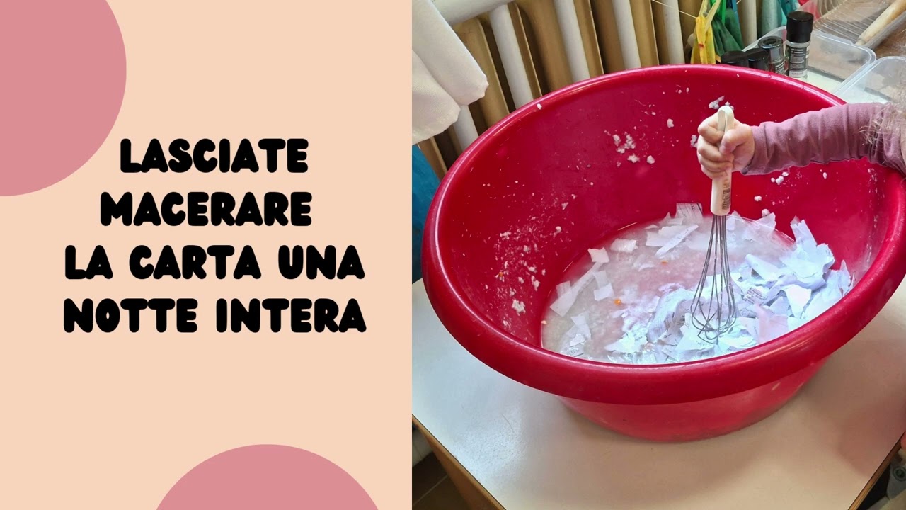 Facciamo la carta: attività di riciclo e sostenibilità