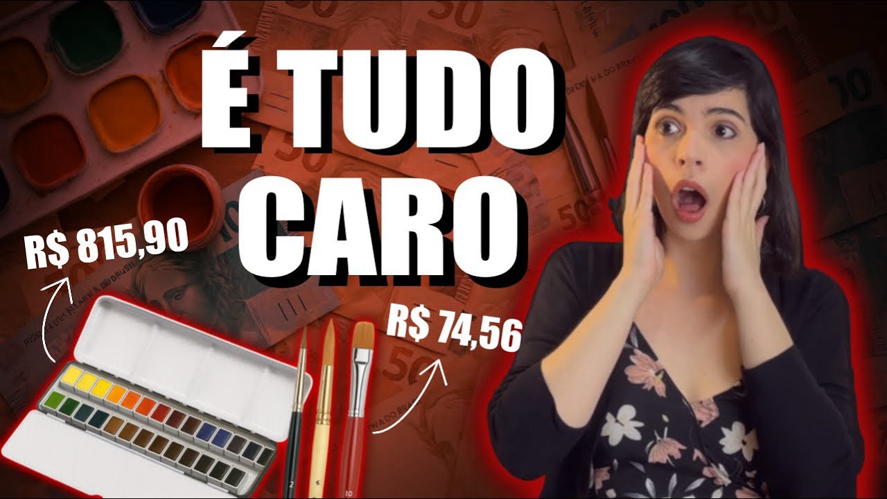 POR QUE OS MATERIAIS ARTÍSTICOS SÃO TÃO CAROS? 