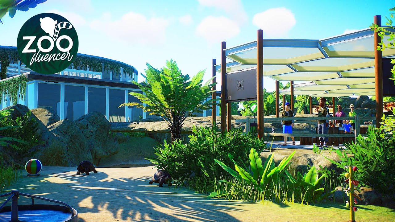 Nile Monitor, Komodo Dragon and Tortoises Habitat | Planet Zoo Speed Build | Veluwe Zoo EP10