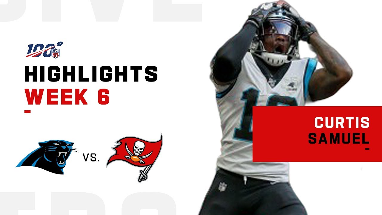 Curtis Samuel&rsquo;s 2-TD Day in London | NFL 2019 Highlights