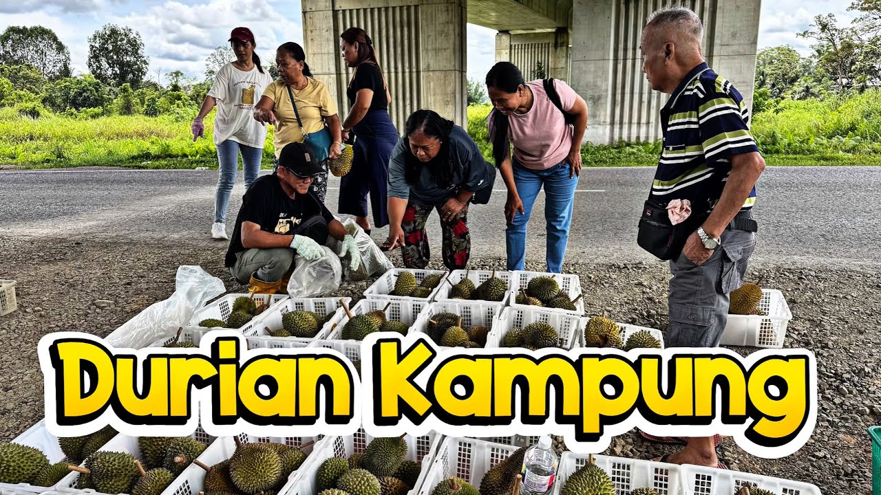 MURAH-MURAH DURIAN BAWAH JAMBATAN DURIN ISI MANIS // SARAPAN BERSAMA MENTUA DI SIBU JAYA // 