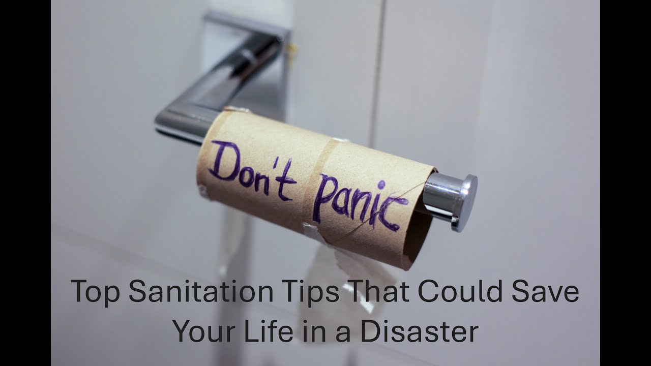 Disaster Survival Hygiene: What to Do When the Water Stops