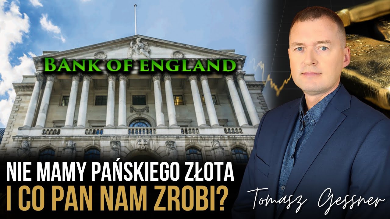 2-MIESIĘCZNA KOLEJKA po złoto z Banku Anglii – REZERWY NBP ZAGROŻONE?