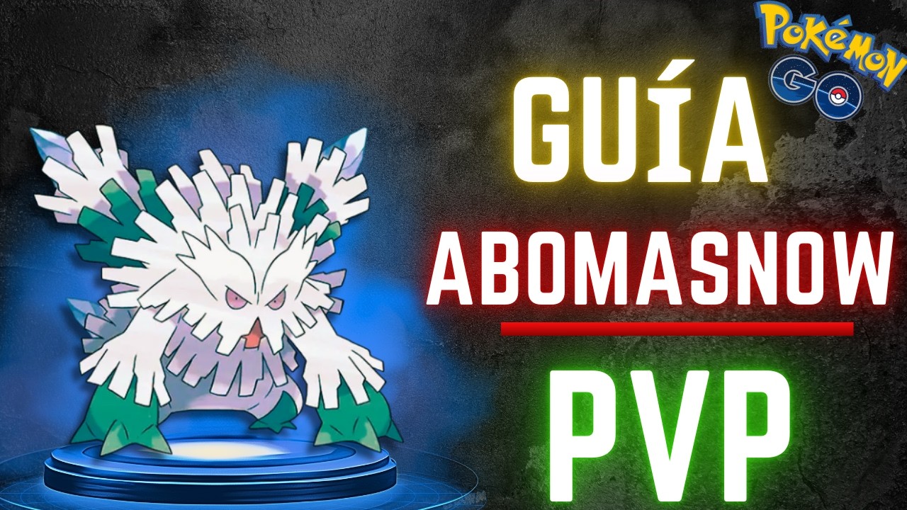 ❄️ ¡ABOMASNOW está a OTRO NIVEL!🔥 Los MEJORES ATAQUES de ABOMASNOW en POKÉMON GO💥