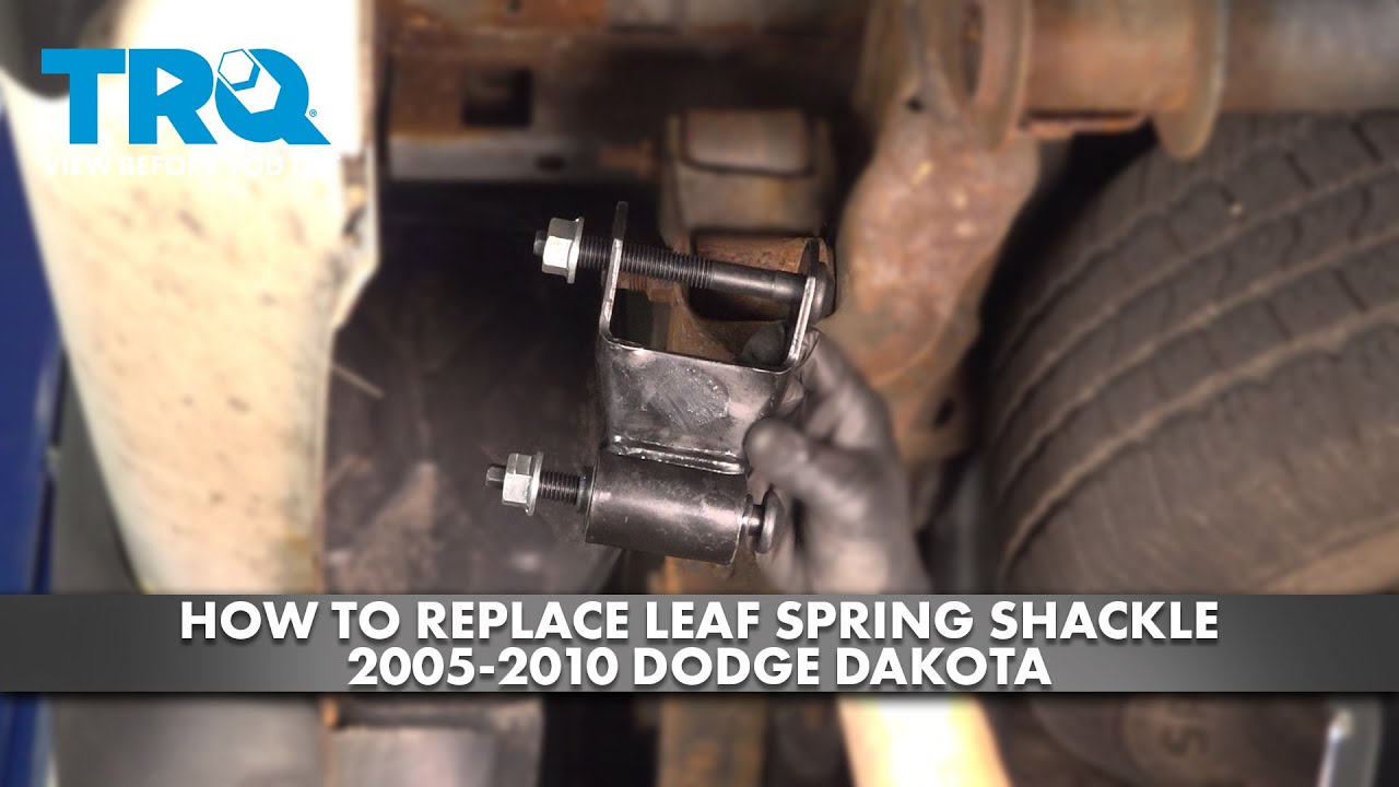 How to Replace Leaf Spring Shackle 2005-2010 Dodge Dakota