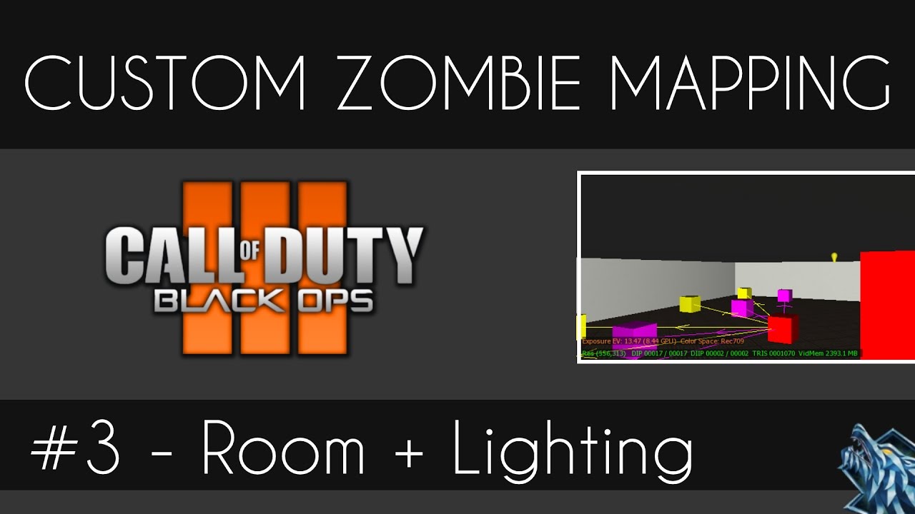 Black Ops 3 Custom Mapping #3 - Creating a Room + Lighting